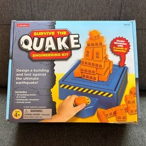 Survive the Quake Engineering Kit - Blue and Orange